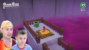 СУПЕР МАРИО ОДИССЕЙ в Снежном царстве | Super Mario Odyssey Snow Kingdom | ИГРАЗАВР