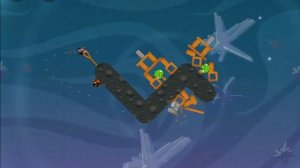 Angry Birds Space - Level 2-15 - 3 Star Walkthrough Cold Cuts | WikiGameGuides