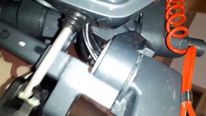 Установка тахометра на Yamaha 9.9 GMHS в штатные отверстия ручки газа