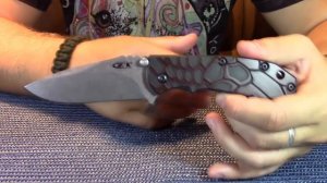 обзор кастомных накладок от Арамиса Ахмедова для Zero Tolerance 0550