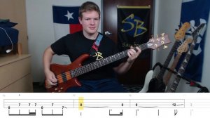 Nothing Else Matters - Metallica (Bass Cover with Tabs)