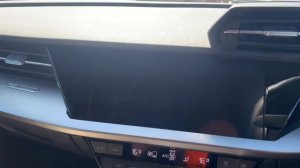 Audi A3 35 TFSI 2021 (8Y)  - MMI touchscreen issue (black screen)