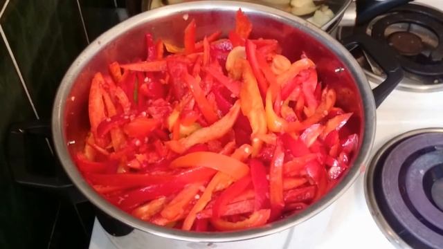 Лечо из перца и помидоров с чесноком на зиму Простой рецепт заготовки!