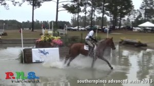 Southern Pines Horse Trials 2 Advanced Water Jump 2013