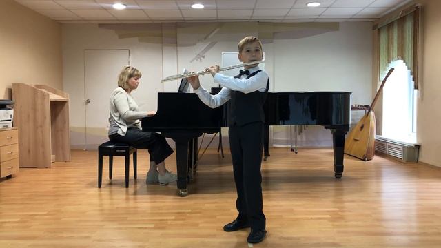 Концерт для флейты К. Глюк смотреть онлайн