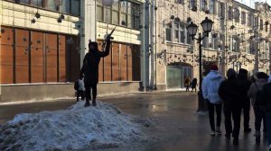 Samsung Galaxy S23 Ultra Прогулка по Никольской 23го февраля в 8K,Тестируем Камеру Moscow walk