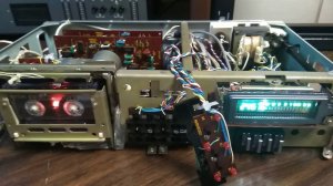 Яуза 221С-2. Ремонт Часть 3. Завершение ремонта, настройка записи и воспроизведения