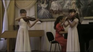 Vivaldi. Concert a-moll for Two Violins, I part / Вивальди. Концерт a-moll для двух скрипок, 1 ч.
