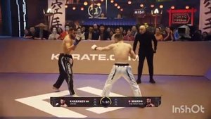 Камиль Каратэ против Французского Каратиста Чемпиона..бой по Карате