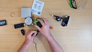 Лазерный уровень 4D Hibiru Omnitronic 4360 - зеленый луч