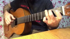 Папин Олимпос «Тёмно-оранжевый закат» Подробный разбор на гитаре #темнооранжевыйзакатподробныйразбо