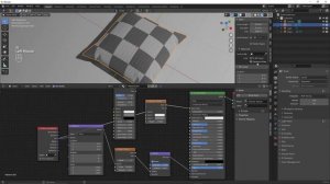 Процедурный материал ткани в Blender