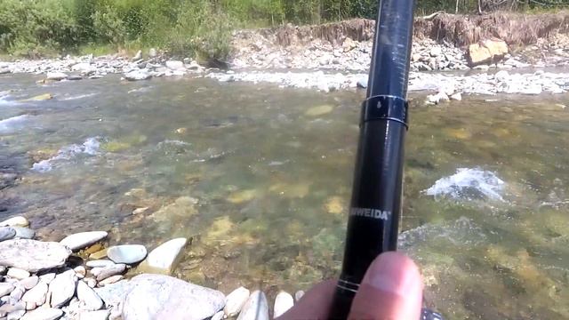 Хариус в июле на таёжной речке (часть 1) смотреть онлайн