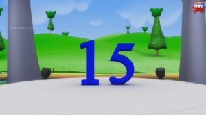 The Numbers Song - Learn To Count from 10 to 20 - Number Rhymes For Children