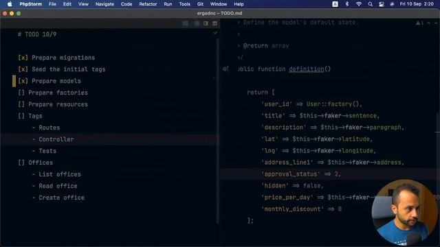 Planning & Kickstarting the Laravel Application