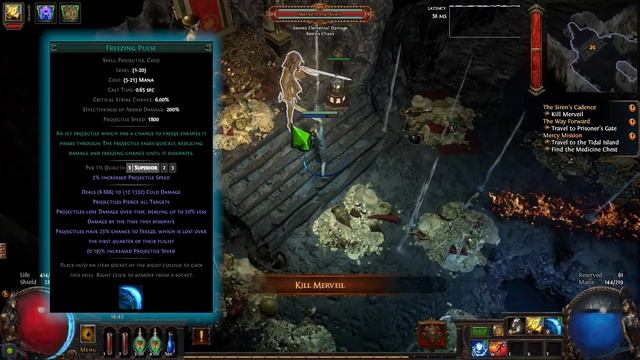 POE 3.16 | Witch Elementalist Leveling Guide | Spellslinger Wave of Conviction+Purifying Flame