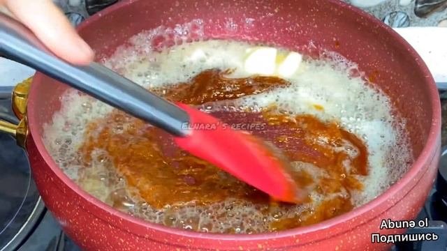 Самый вкусный карамель.Простой рецепт✅Tortlarda istifadə edəcəyiniz ən dadlı Karamel