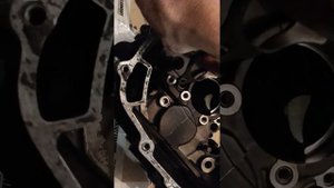 ремонт двигателя FZX 750 часть №2