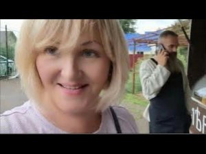 С Полиной на Святом Источнике.Договорились об интересной встрече