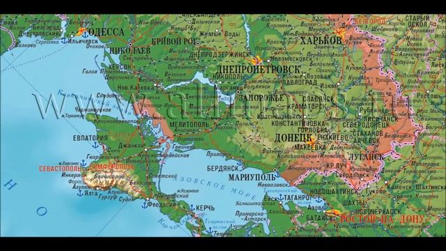 Рельефная карта большого размера 2,8х1,9 см- ALLMAPS.RU смотреть онлайн