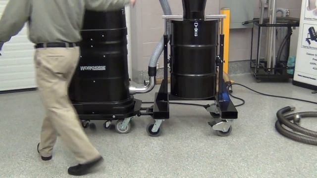 DS1400 Continuous Duty Industrial Vacuum w/ 12" HEC-XLT by Ruwac (Overview) смотреть онлайн