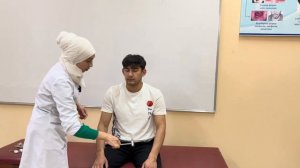 ИССЛЕДОВАНИЕ ПОВЕРХНОСТНОЙ ЧУВСТВИТЕЛЬНОСТИ И СИМПТОМОВ НАТЯЖЕНИЯ НЕРВНЫХ КОРЕШКОВ