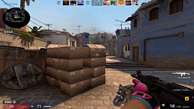 s1mple mirage faceit game! 🔥 CSGO s1mple POV
