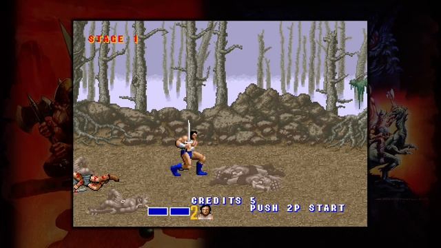 Sega Vintage Collection: Golden Axe - Играю в классику Sega: GA на Xbox One S смотреть онлайн