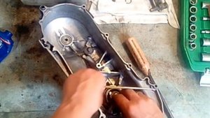 Кік стартер, YAMAHA Jog 5BM( частая проблема)