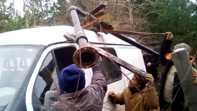 Вот как демонтируем насос из скважины смотреть онлайн