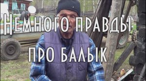 НЕМНОГО ПРАВДЫ ПРО БАЛЫК ИЛИ.. КАК ЛУКАВЯТ С БАЛЫКОМ. РАЗДЕЛКА