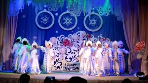 Образцовый хореографический коллектив Акварель младшая-2 группа народный танец хоровод Гжель