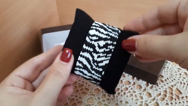 Браслет из бисера "Зебра" смотреть онлайн