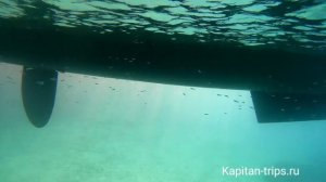 Обзор днища (подводной части) катамарана Fountaine Pajot Orana 44 Q