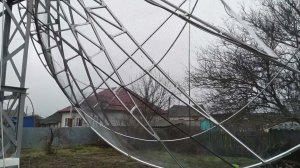 5 m dish for EME 1296 Mhz  first CW QSO and hunting