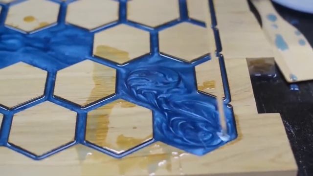 Smart RGB Table || smart table of epoxy resin