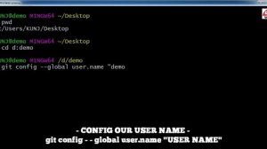 #3 How to Config our User name & Email in Git