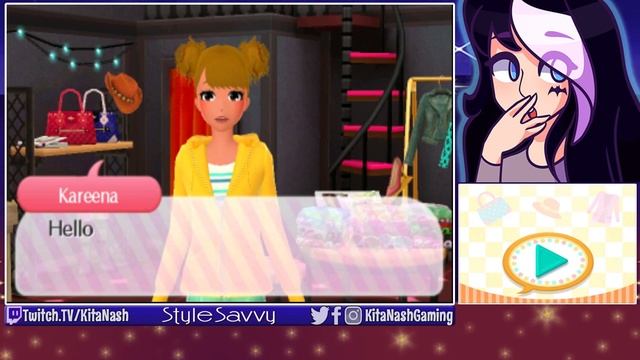 Style Savvy Fashion Forward Gameplay: STAGEDIVE (SO EDGY) |PART 4| Let's Play Walkthrough 3DS смотреть онлайн