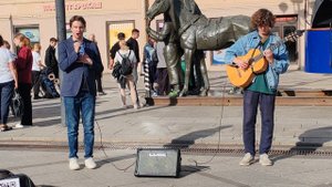 Классика в Петербурге! Поёт Олег Крикун играет Никита Рогозин. Романс.