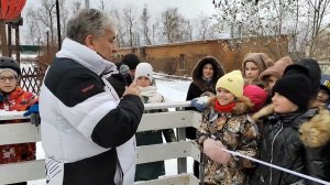 Открытие катка в Совхозе имени Ленина