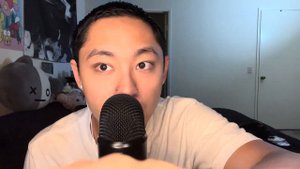 ASMR Spit Painting & Tracing Your Face