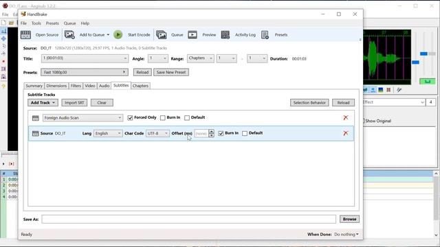 Aegisub Lesson 7 - Add Permanent Subtitles Using HandBrake смотреть онлайн