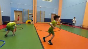 Тренировка по футболу дети 4-6 лет. ДС "АКВАРЕЛЬ" г. Котельники