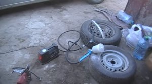 Краскопульт + автокомпрессор. (480p)
