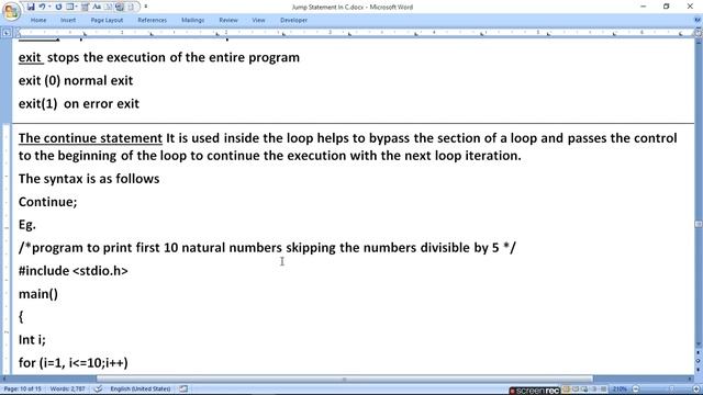 Jump Statements In C | break continue goto return |ratan agarwal it informer смотреть онлайн