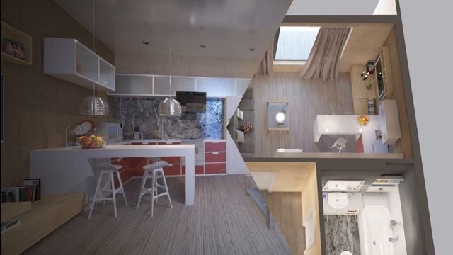 Дизайн квартиры 50 кв м смотреть онлайн