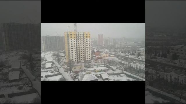 Застройка в Октябрьском районе. г.Красноярск