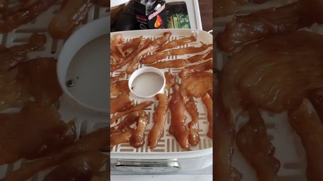 Вяленое мясо в соевом соусе для похода