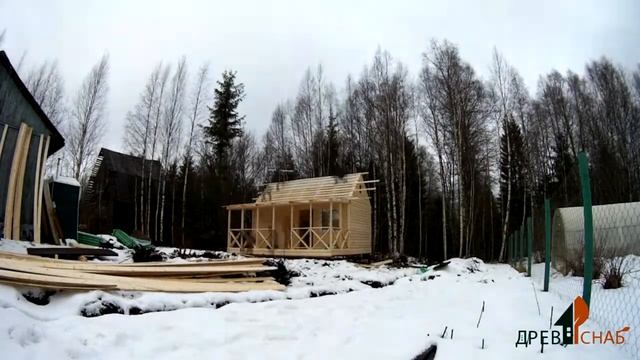 Дачный домик за один день в СПб смотреть онлайн