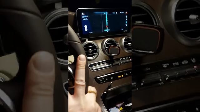 Ночной тест драйв Mercedes GLC cupe sport 2020 г. смотреть онлайн